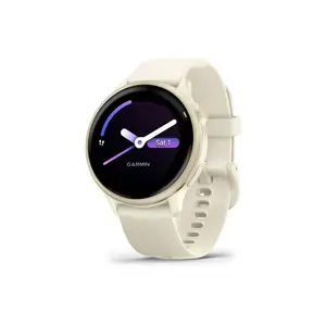 Garmin vívoactive 6 3.05 cm (1.2") AMOLED 42 mm Digital 390 x 390 pixels Touchscreen White Wi-Fi GPS (satellite)