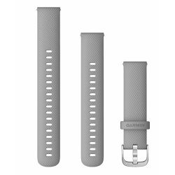 Zamjenski remen GARMIN 18mm - Powder Gray (srebrna kopča) , 010-12932-00
