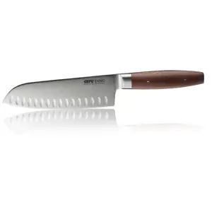 GEFU ENNO Santoku Knife with Grooves 18 cm