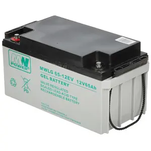 Gel Battery 12V/65AH-MWLG MW Power