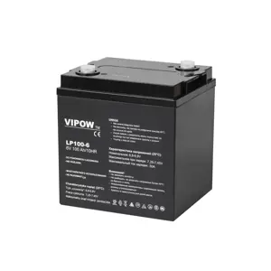 Gel Battery VIPOW 6V 100Ah