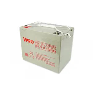 GEL VPRO PREMIUM 12v 74  Ah VRLA UNATTACHED BATTERY