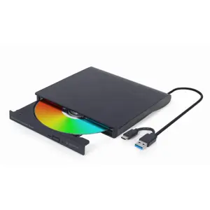 Gembird DVD-USB-03 External USB DVD drive, black
