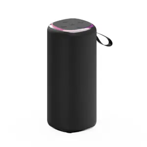 Gembird GMB Audio SPK-BT-LED-08L portable/party speaker Stereo portable speaker Black 10 W