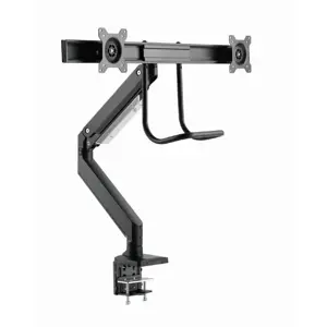 Gembird MA-DA2-04 monitor mount / stand 81.3 cm (32") Desk Black