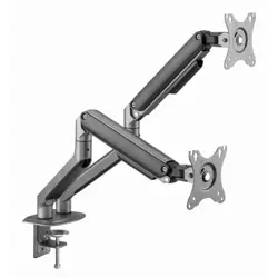 Gembird MA-DA2-05 monitor mount / stand 81.3 cm (32") Desk Grey