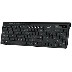 Genius SlimStar 7230, tipkovnica, USB crna