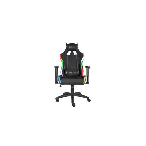 Gaming stolica NATEC Genesis Trit 500 (crna, RGB osvjetljenje)