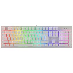 Genesis | THOR 303 | Gaming keyboard | RGB LED light | US | White | Wired | 1.8 m | Brown Switch