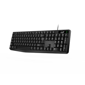 Genius KB-117, žična tipkovnica, USB, crna
