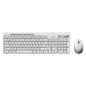 Genius SlimStar 8230, bež. tipkovnica i miš,silent