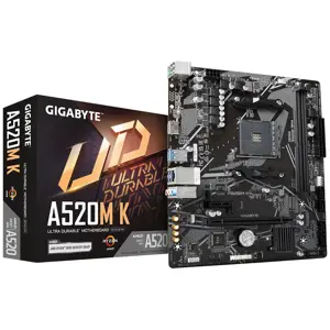 GIGABYTE A520M K (rev. 1.0) AMD A520 Socket AM4 micro ATX