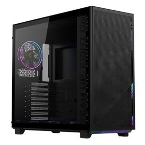 Gigabyte AORUS C400 GLASS USB-C USB 3.2 Gen2 ATX AORUS RGB osvetljeno ohišje, črno