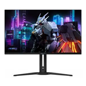 GIGABYTE AORUS FO32U 31.5” UHD Gaming Monitor - 3840 x 2160 (UHD), 165Hz, 0.03ms, 250 cd/m2, FreeSync Premium Pro, DisplayHDR True Black 400, HDMI 2.1, Displayport 1.4
