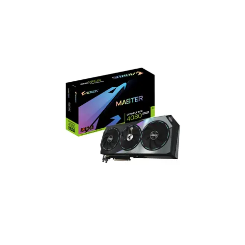 Gigabyte AORUS GeForce RTX 4080 SUPER MASTER 16G NVIDIA 16 GB GDDR6X