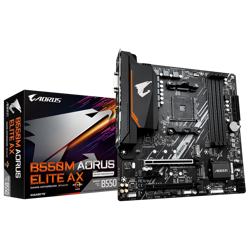 Gigabyte B550M Aorus Elite Ax, DDR4, SATA3, USB3.2GEN1, HDMI, AM4 MATX
