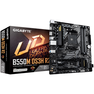 GIGABYTE B550M DS3H R2, AM4, 4x DDR4, mATX