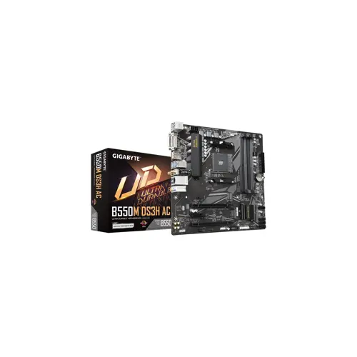 Matična ploča GIGABYTE B550M DS3H (Socket AM4, micro ATX, AMD B550)