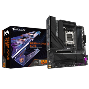 GIGABYTE B650M AORUS ELITE, DDR5, SATA3, USB3.2Gen2x2, DP, 2.5GbE, AM5 mATX