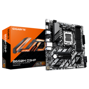 GIGABYTE B650M D3HP, DDR5, SATA3, USB3.2Gen1, DP, 2.5GbE, AM5 mATX
