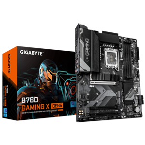 GIGABYTE B760 GAMING X GEN5, DDR5, SATA3, USB3.2Gen2, DP, LGA1700 ATX