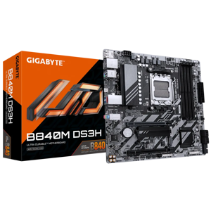 Gigabyte B840M DS3H, DDR5, SATA3, USB3.2GEN1, DP, 2.5GBE, AM5 MATX