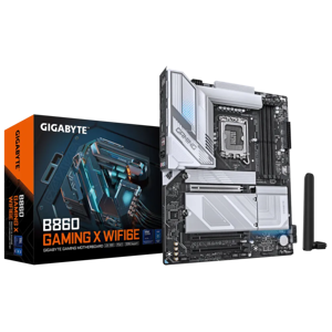 Gigabyte B860 Gaming X WiFi6e, DDR5, SATA3, USB4, DP, WiFi 6e, LGA1851 ATX