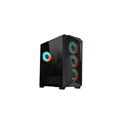Kućište za računalo GIGABYTE, C301 GLASS V2 (USB 3.1 Gen2 Type-C, ARGB osvjetljenje, E-ATX, crna)
