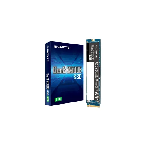 Gigabyte G325E1TB | 1000 GB | SSD interface PCIe 3.0x4, NVMe1.3 | Read speed 2400 MB/s | Write speed 1800 MB/s