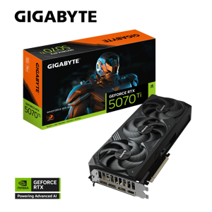 GIGABYTE GIFORTE GEFORCE RTX 5070 TI WINDFORCE SFF 16G, 16GB GDDR7, PCI-E 5.0