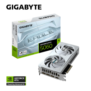 GIGABYTE GIGYTE GEFORCE RTX 5060 EAC OC ICE 8G, 8GB GDDR7, PCI-E 5.0