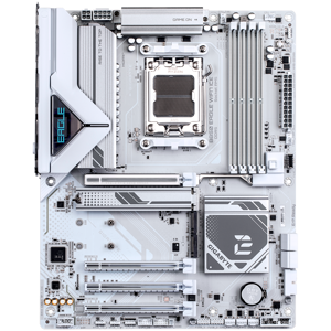 GIGABYTE Mainboard Desktop B850 EAGLE WF7 ICE (AM5, 4x DDR5 256GB, 1x PCI-E 5.0 x16x16, 1x PCI-E 4.0 x16x4, 2x PCI-E 3.0 x16x1, 3x M.2, 4x SATA, 1x USB Type-C, 2x USB 3.2 Gen2, 2x USB 3.2 G1, 4x USB 2