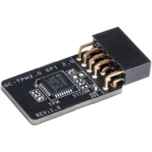 GIGABYTE TPM 2.0 Main Board Module, Intel platform: 500 / 400 series / Z390 M GAMING, AMD platform: AB350M-DASH