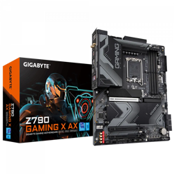 GIGABYTE Z790 GAMING X AX, DDR5, SATA3, USB3.2Gen2x2, DP, 2.5GbE, WIFI 6E, LGA1700 ATX