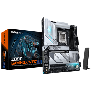 GIGABYTE Z890 GAMING X WIFI7, DDR5, SATA3, USB4, DP, 2.5GbE, WIFI 7, LGA1851 ATX