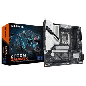Gigabyte Z890M Gaming X, DDR5, SATA3, DP, 2.5GBE, LGA1851 MATX