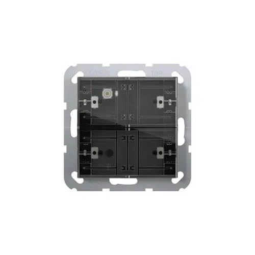 Gumb za senzor komfora GIRA, 2x KNX System 55 504200 (bež boja, kompatibilan s KNX sistemom)