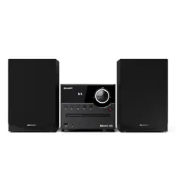 Glazbeni sustav SHARP XL-B512BK (Bluetooth, CD, USB, FM, 22.5Wx2, crni)