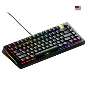 Glorious GMMK 3 Pro HE 75% Gaming Keyboard - Pre-Built, ANSI (US), Fox HE Switches, Black