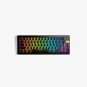 Glorious GMMK 3 Pro HE Wireless 65 % Custom Gaming-Keyboard - Pre-Built, ANSI (US), Fox HE Switches, black