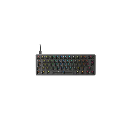 Kompaktna tipkovnica GLORIOUS GMMK - Gateron Brown, US raspored (boja: smeđa)