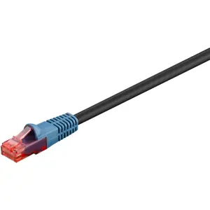 Goobay 94395 networking cable Black 50 m Cat6 U/UTP (UTP)