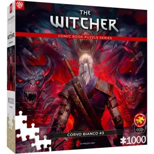 Good Loot Comic Book Puzzle: The Witcher (Wiedźmin) Corvo Bianco, 1000 elementów