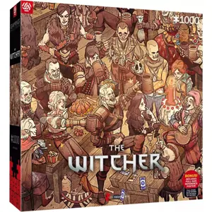 Good Loot Gaming Puzzle: The Witcher (Wiedźmin) Birthday,  1000 elementów