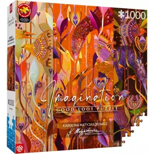 Good Loot Imagination Puzzle: Karolina Matyjaszkowicz - W Ptasim Gąszczu Tryptyk, 1000 elementów
