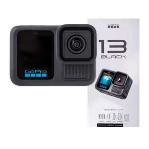 GoPro HERO13 BLACK action sports camera 27.6 MP 5.3K Ultra HD CMOS 25.4 / 1.9 mm (1 / 1.9") Wi-Fi 121 g