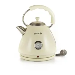 Gorenje K17CLI electric kettle 1.7 L 2200 W Beige