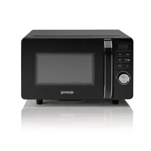Gorenje MO20S4BC Black Microwave handle Countertop 20 L 700 W