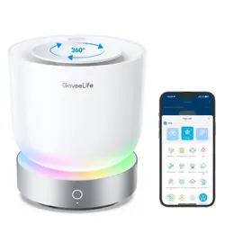 GOVEE ESSENTIAL OIL HUMIDIFIER LIFE PRO RGBIC/12H/300ML/WHITENOISE/COLDMIST/AUTOOFF/APP H7161301