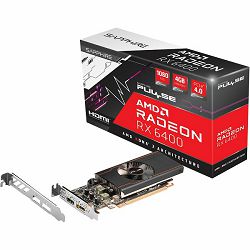 Grafička kartica SAPPHIRE Pulse AMD Radeon RX6400 Gaming, 4GB GDDR6